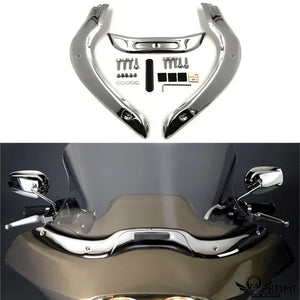 Kit de garniture de pare-brise en acier pour moto Harley-Davidson Road Glide - vue 1