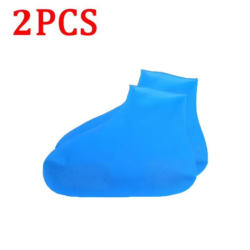 Couvre-chaussures en silicone réutilisables, imperméables et antidérapants - vue 15
