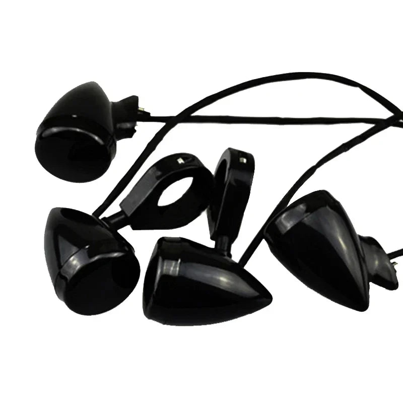 Clignotants LED à collier de fourche pour Harley - vue 3