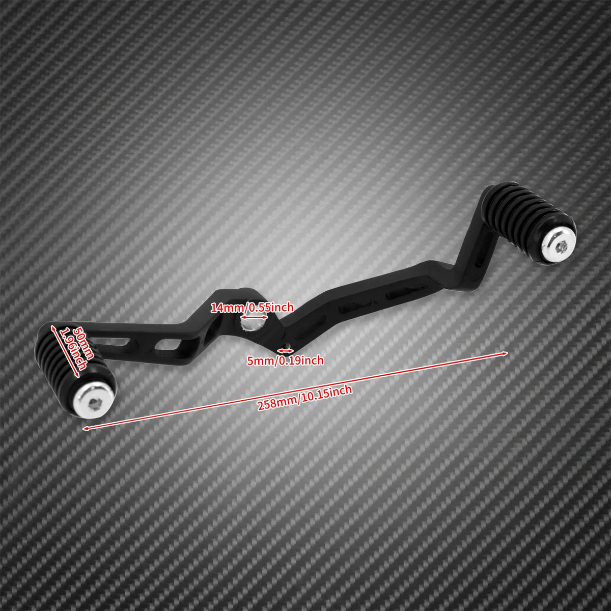 Levier de sélecteur talon-pointe avec repose-pieds en aluminium - Harley Sportster Nightster RH975 2022-2024 – photo 6/7