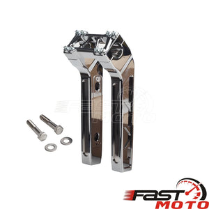 Risers de guidon noirs en aluminium pour moto Harley-Davidson - vue 15