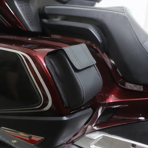 Pochette de rangement externe universelle pour moto, fixation adhésive (compatible Harley, Honda Gold Wing) - vue 5