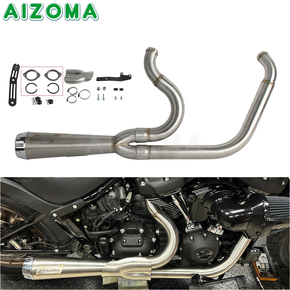 Système d'échappement pour Harley-Davidson Softail Low Rider ST FXLRST EI Diablo FXRST 117 2022 2023-24 – photo 13/20