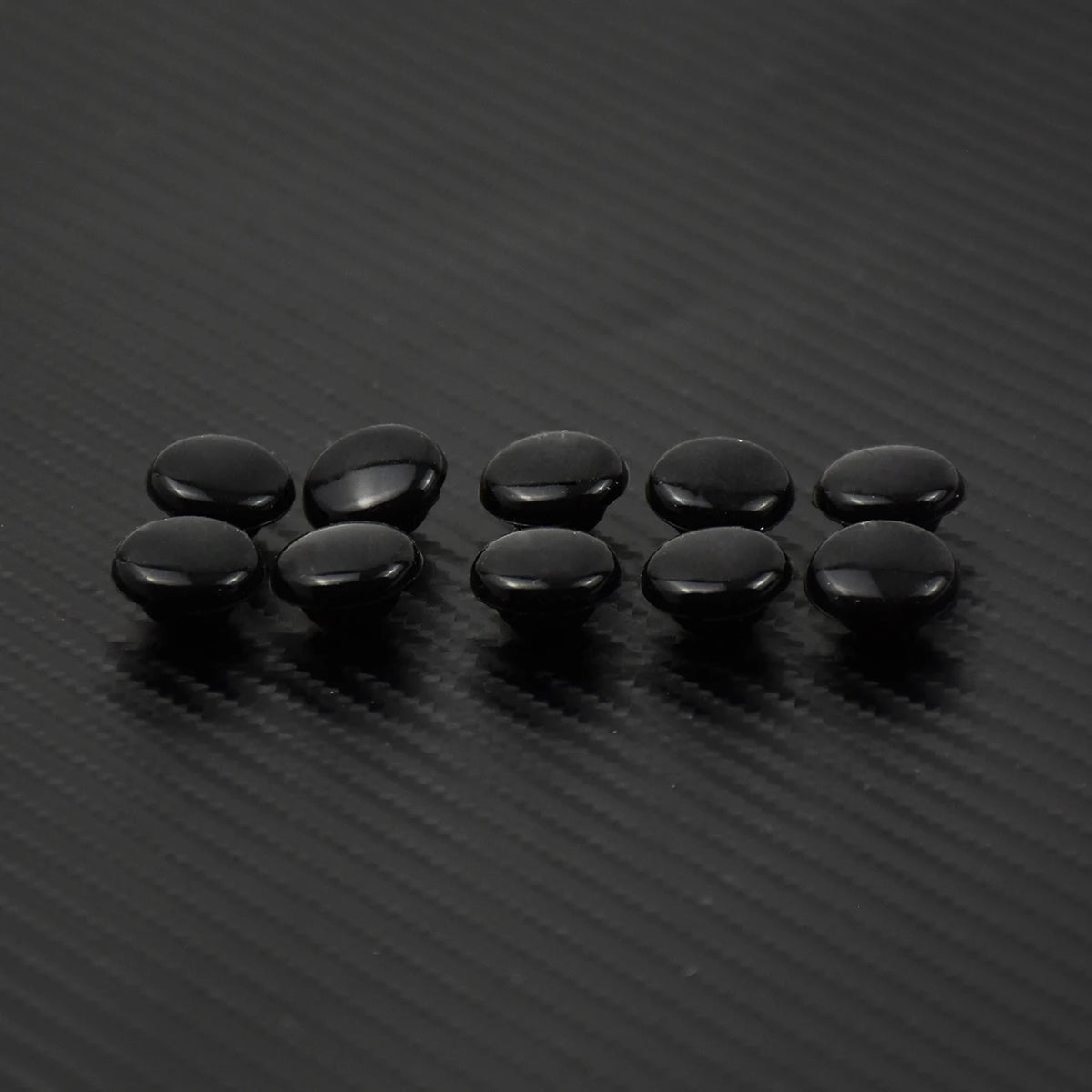 Lot de 10 caoutchoucs de repose-pieds/marchepieds - Harley Touring Road King, Street Glide, Electra Glide FLHR 1986 et + – photo 3/6