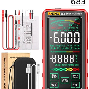 Multimètre Intelligent Tactile Rechargeable 6000 Points - AC/DC Tension et Courant – photo 8/10