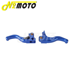 Leviers de frein et d'embrayage courts noirs pour Harley Touring - vue 12