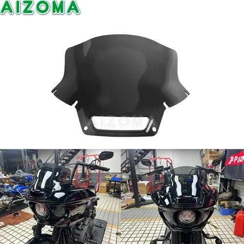 Pare-brise / bulle pour Harley-Davidson Softail Low Rider ST El Diablo FXRST 2022 2023 2024 2025 – photo 11/14