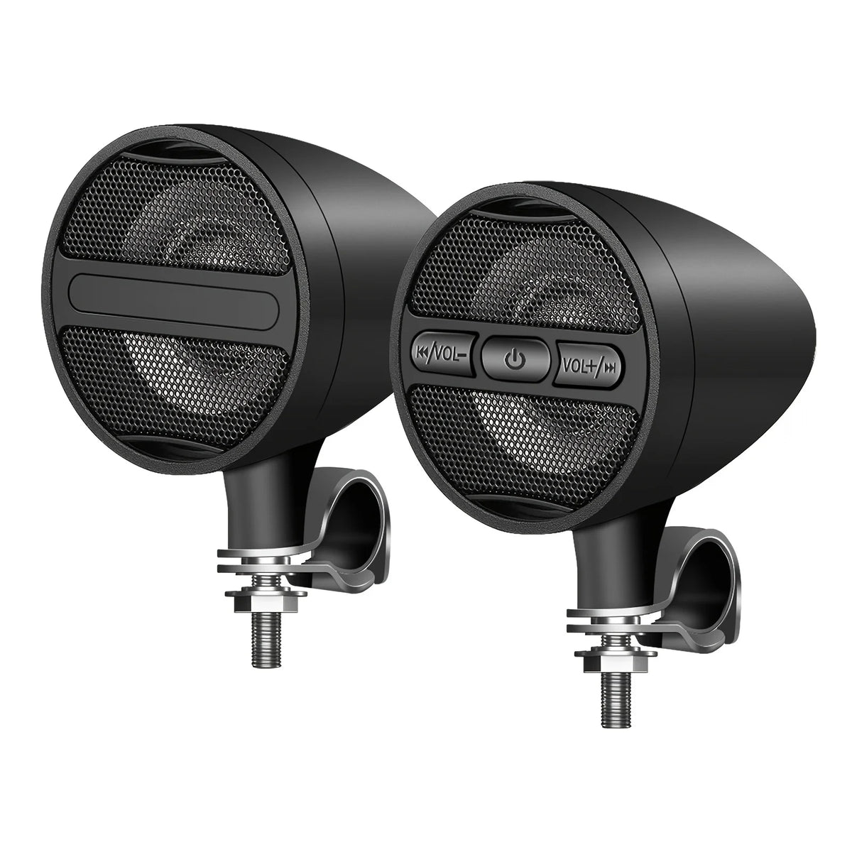 Haut-parleurs Bluetooth pour moto avec système audio sans fil USB/AUX/MP3 - vue 1