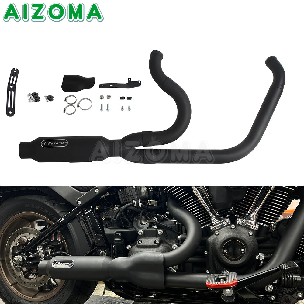 Système d'échappement pour Harley-Davidson Softail Low Rider ST FXLRST EI Diablo FXRST 117 2022 2023-24 – photo 9/20