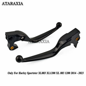 Leviers de frein et d'embrayage pour Harley Sportster 2014-2019 - vue 2