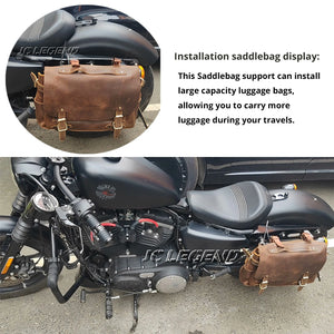Supports de Sacoches Latérales Renforcés pour Harley Sportster XL 883/1200 - vue 3