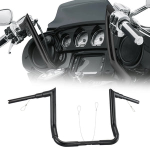 Guidon Ape Hanger Meathook fat 1,5" - Harley-Davidson Street/Electra Glide, Ultra Classic/Limited, Tri-Glide 1986-2023 – photo 1/13