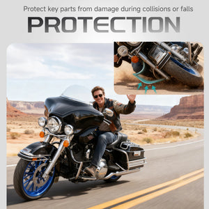 Barre de Protection Moteur 1.5" "Fat" (Mustache) - Harley-Davidson Touring 2009-Up – photo 6/6
