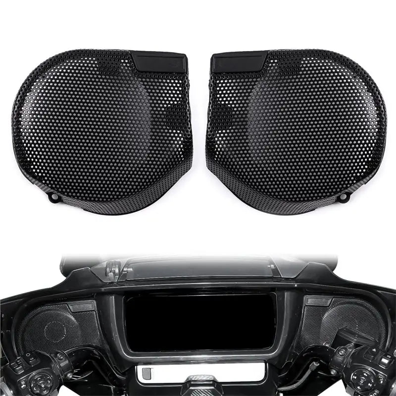 Kit de grilles maillées pour haut-parleurs de carénage avant Harley-Davidson Street Glide CVO et FLHX - vue 5