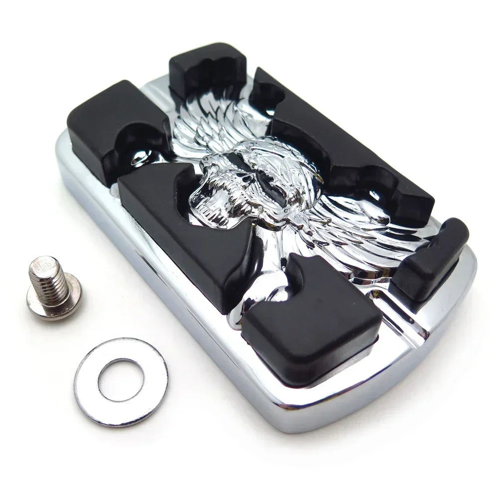 Grande pédale de frein tête de mort pour Harley-Davidson FLHTK Touring, Softail Fat Boy FLSTF/FLSTFB et Street Glide FLHXSE CVO – photo 10/10