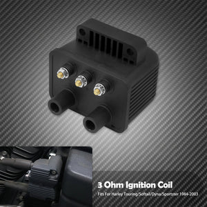 Bobine d'Allumage Simple Étincelle 3 Ohms 12V - Harley-Davidson Touring, Softail, Dyna, Sportster 1984-2003 – photo 7/7