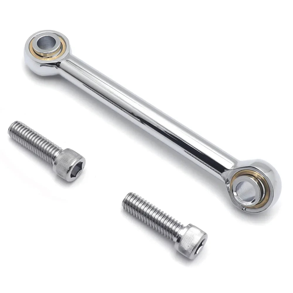 Biellette stabilisatrice de moteur avant chromée/noire - Harley Touring et Trike (2009+) – photo 6/7