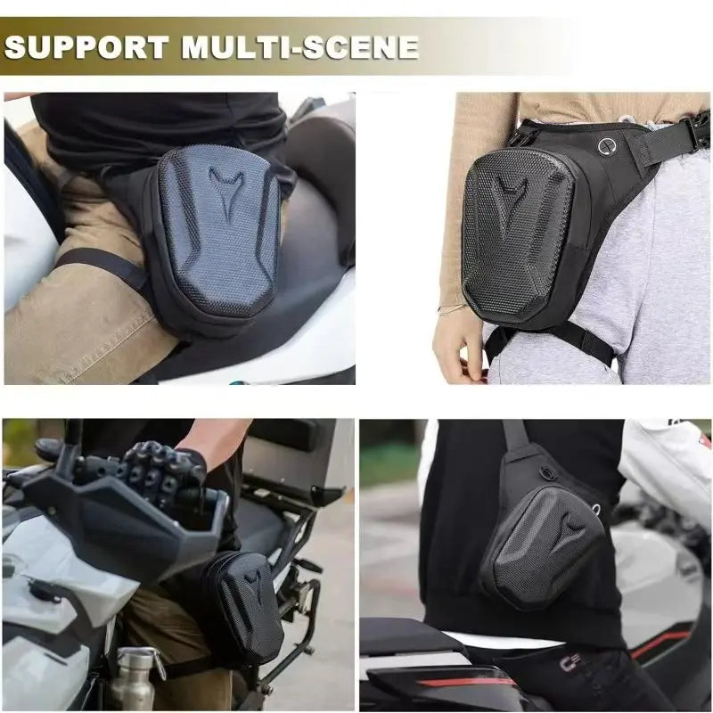 Sacoche de Cuisse Moto Étanche Sac Banane Biker - vue 6