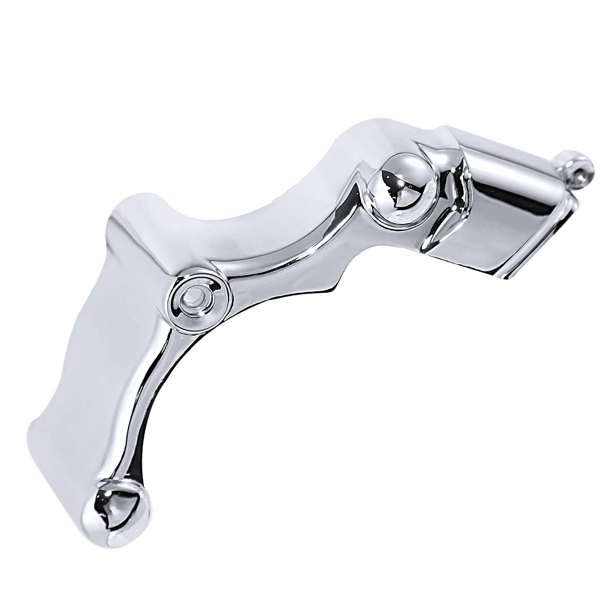 Cache de transmission chromé pour Harley Softail - vue 5