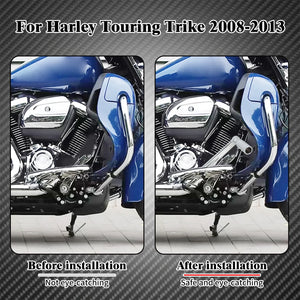Kit levier de frein (brake arm) avec repose-pied - Harley Touring Road Street Electra Glide FLHR, CVO, Trike 2008 et + – photo 3/12