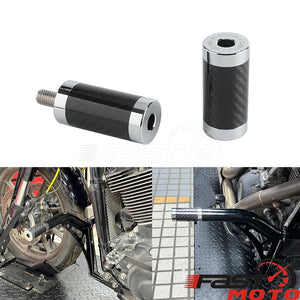 Embout de protection en aluminium pour barre de sécurité de moto Harley-Davidson - vue 8