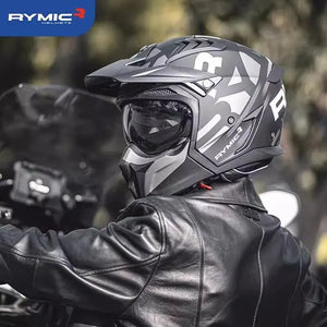 Casque moto modulable style Street Fighter - vue - vue 2