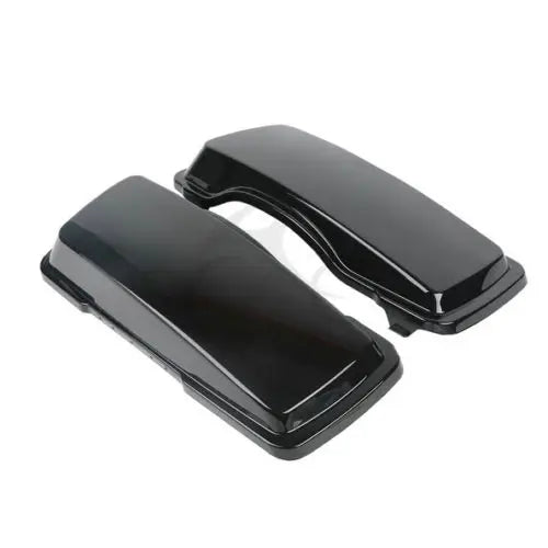 Caches supérieurs de sacoches cavalières noir brillant pour Harley Touring 1994-2013 - vue 2