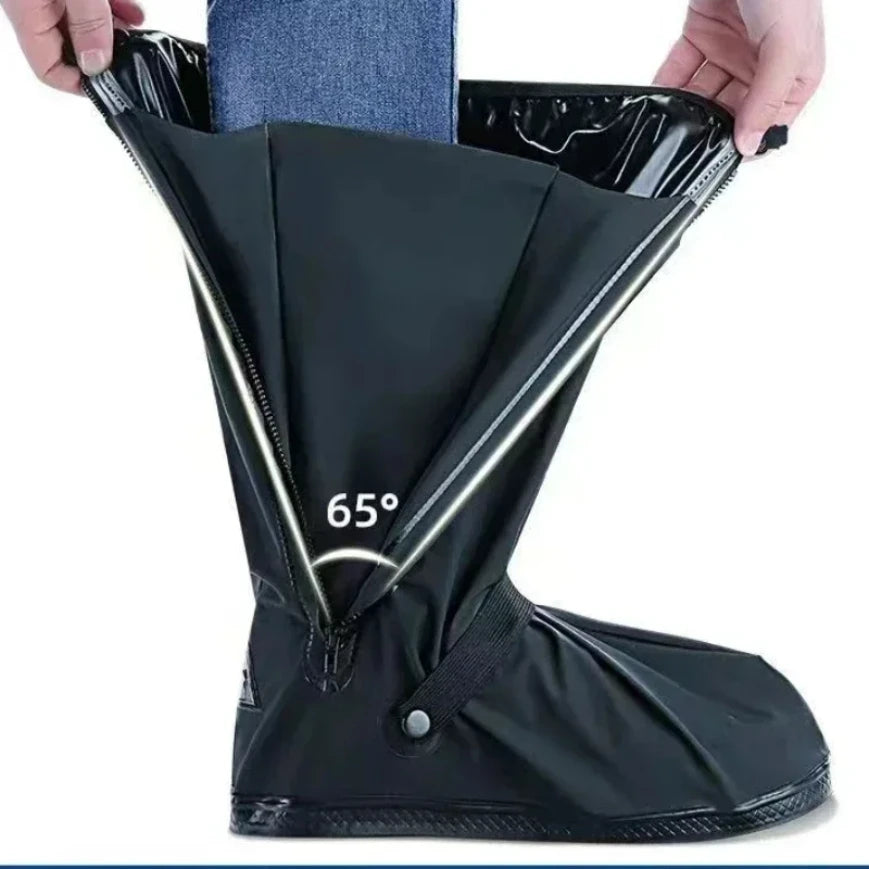 Couvre-chaussures réutilisables imperméables moto - vue 3