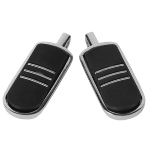 Repose-pieds / repose-pieds passager pour Harley-Davidson Sportster 883 1200 1993-2013 V-Rod Touring Street Glide Softail Indian Chief 1999-2013 – photo 1/6