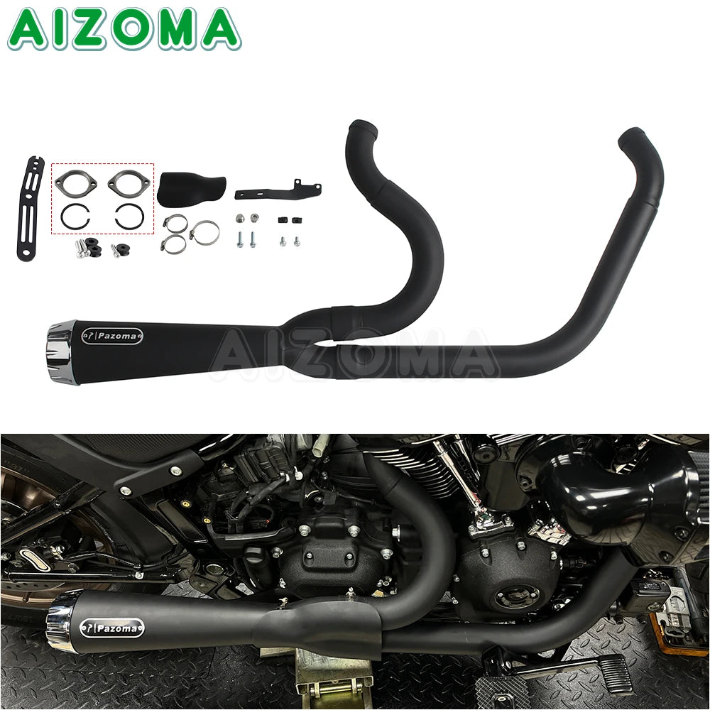 Système d'échappement pour Harley-Davidson Softail Low Rider ST FXLRST EI Diablo FXRST 117 2022 2023-24 – photo 8/20