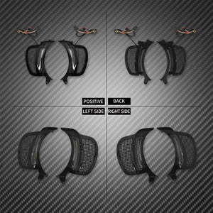 Inserts LED de Ventilation Phare (Veilleuse + Clignotant) - Harley-Davidson Touring Road Glide FLTRX 2015-2023 – photo 2/8