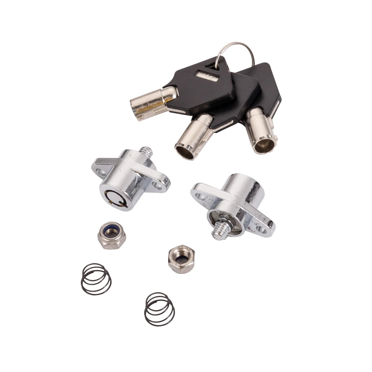 Jeu de Serrures à 3 Clés pour Sacoches Rigides Harley Touring Electra Road Glide Street Glide Road King 2014+ - vue 1
