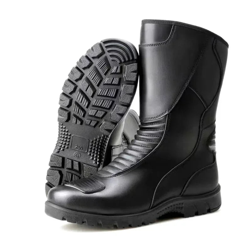 Bottes Moto Homme Renforcées Imperméables - vue principale