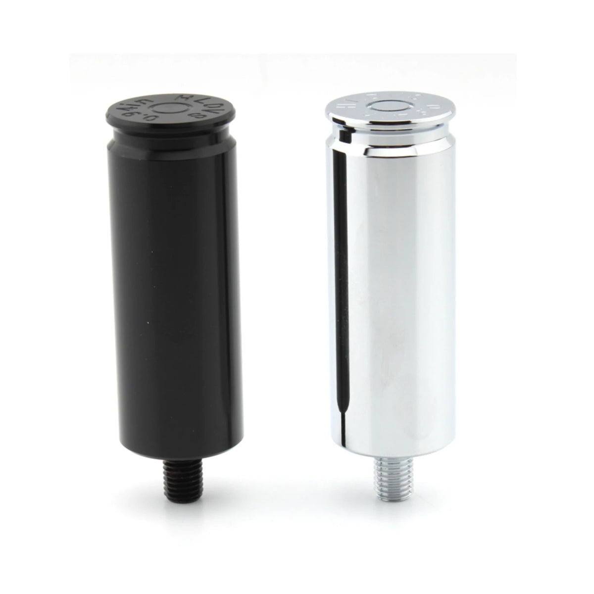 Pointe de sélecteur 8 mm noir/chrome pour Harley Sportster 883/1200 – photo 2/8