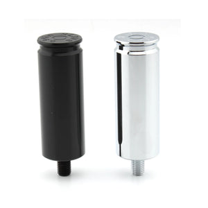 Pointe de sélecteur 8 mm noir/chrome pour Harley Sportster 883/1200 – photo 2/8