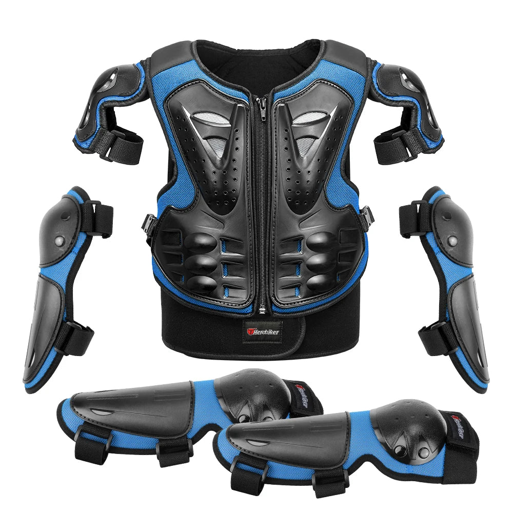 Ensemble armure de protection moto pour enfant - vue - vue 19
