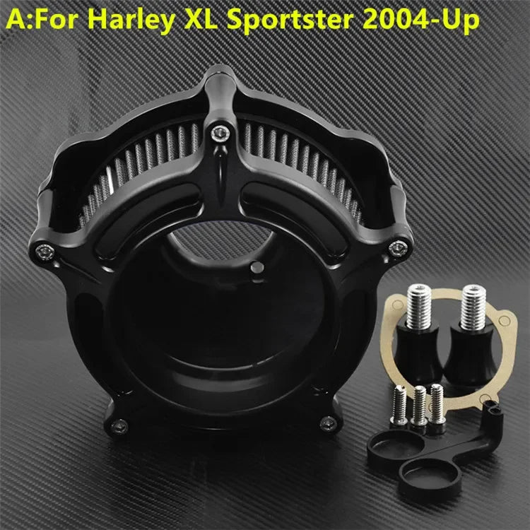 Kit filtre à air complet pour Harley-Davidson Sportster, Dyna, Softail, Touring – photo 12/14