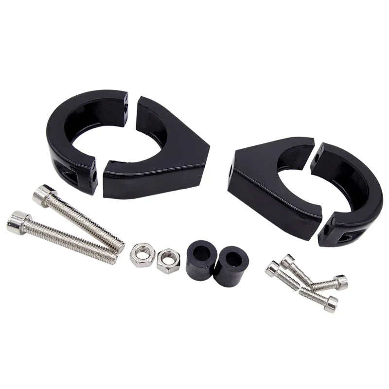 Collier de déport de clignotant 41 mm pour Harley Dyna / Sportster - vue 1