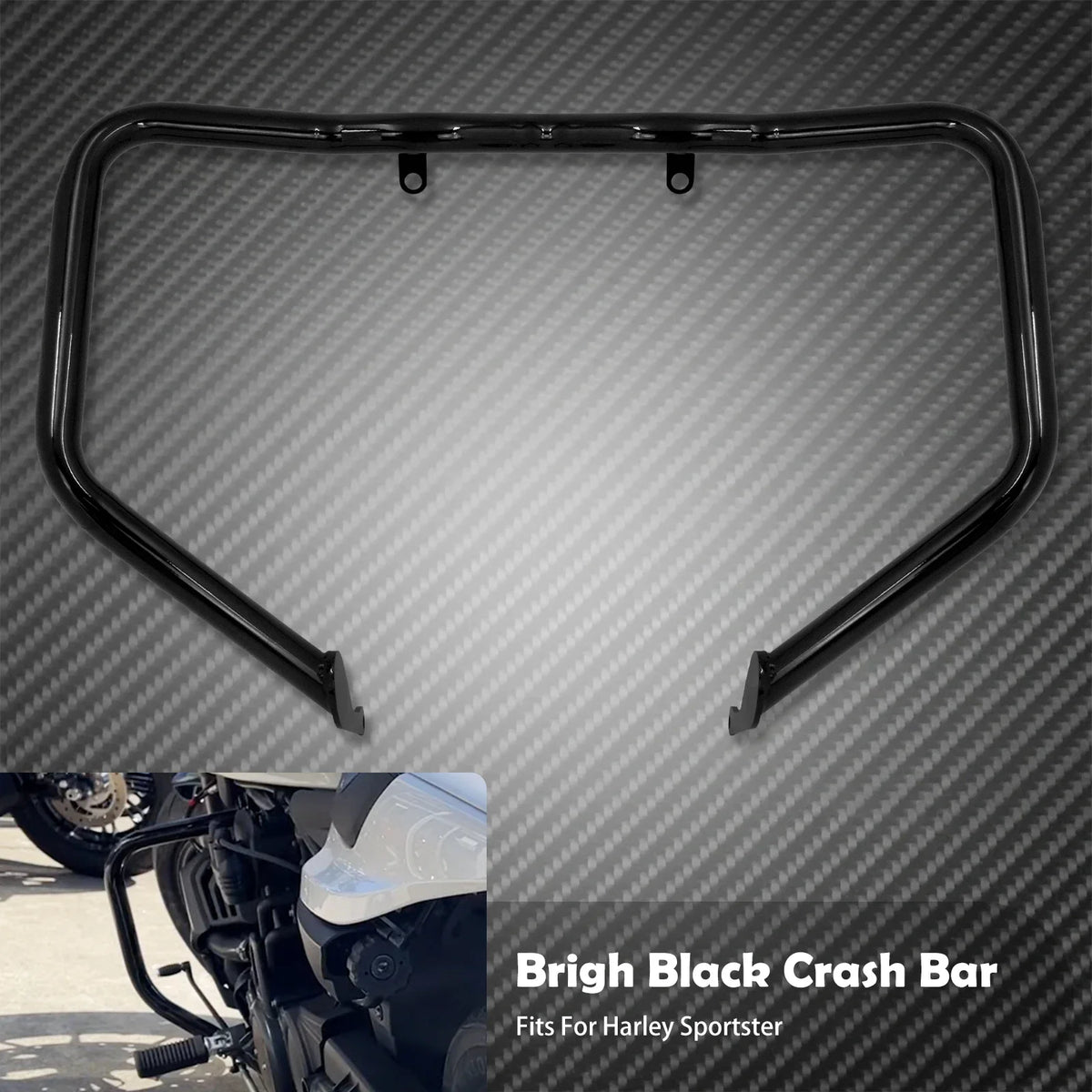 Barre de Protection Moteur Avant (Crash Bar) - Harley-Davidson Sportster S RH1250S 2021-2022 – photo 6/7
