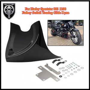 Carénage bas avant noir en ABS pour Harley-Davidson Touring - vue 4