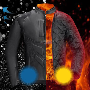 Blouson Moto Homme Toutes Saisons, Protections Amovibles - vue 4