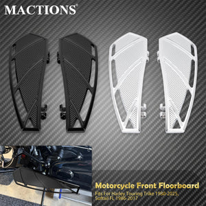 Marchepieds pilote (floorboards) avant - Harley Touring Road Street Electra Glide, Softail FL, FLD – photo 1/8