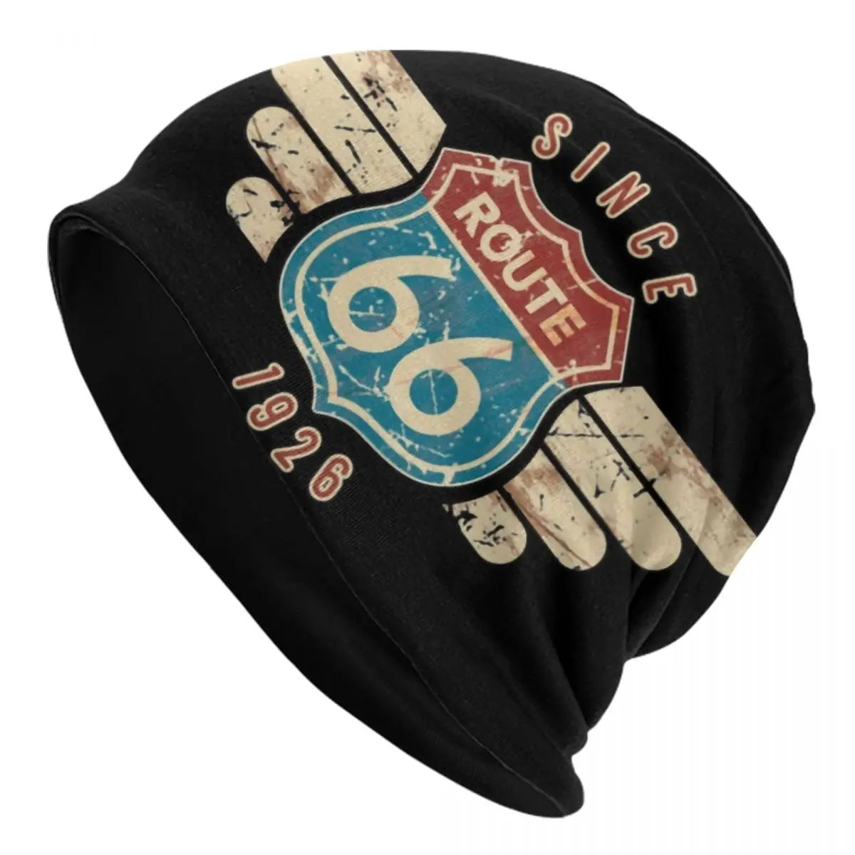 Bonnet tricoté biker Route 66 pour l'hiver - vue 7