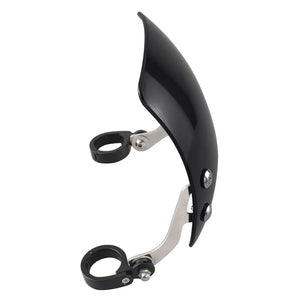 Mini pare-brise fumé pour Harley Sportster fixé sur fourche - vue 5