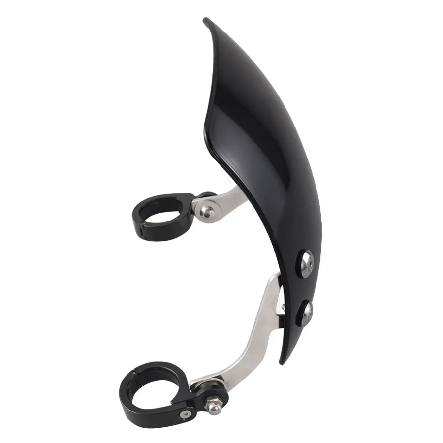 Mini pare-brise fumé pour Harley Sportster fixé sur fourche - vue 5