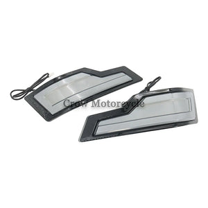 Feux LED de Top Case (Tour-Pak) Chrome, Lentille Rouge - Harley-Davidson Touring 2014-2022 & CVO 2023-2024 – photo 5/10
