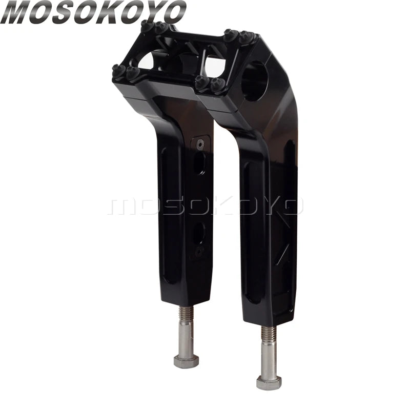 Risers de guidon 1-1/4 pour Harley Dyna Softail Sportster - vue 20