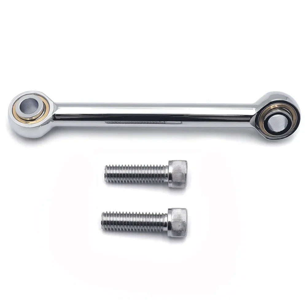 Biellette stabilisatrice de moteur avant chromée/noire - Harley Touring et Trike (2009+) – photo 3/7