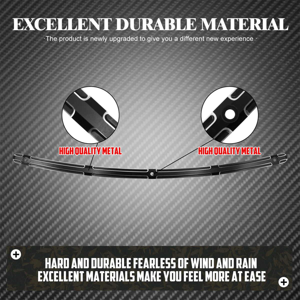 Sur-Cadre CNC pour Pare-Brise - Harley-Davidson Touring 1996-2013 – photo 3/8