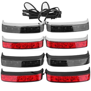 Feux LED de sacoches, stop et clignotant, pour Harley Touring Electra Glide Street Glide - vue 1